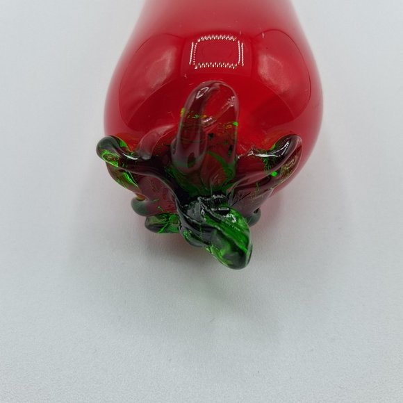 Red Hot Blown Glass Chili Pepper - Picture 2 of 4
